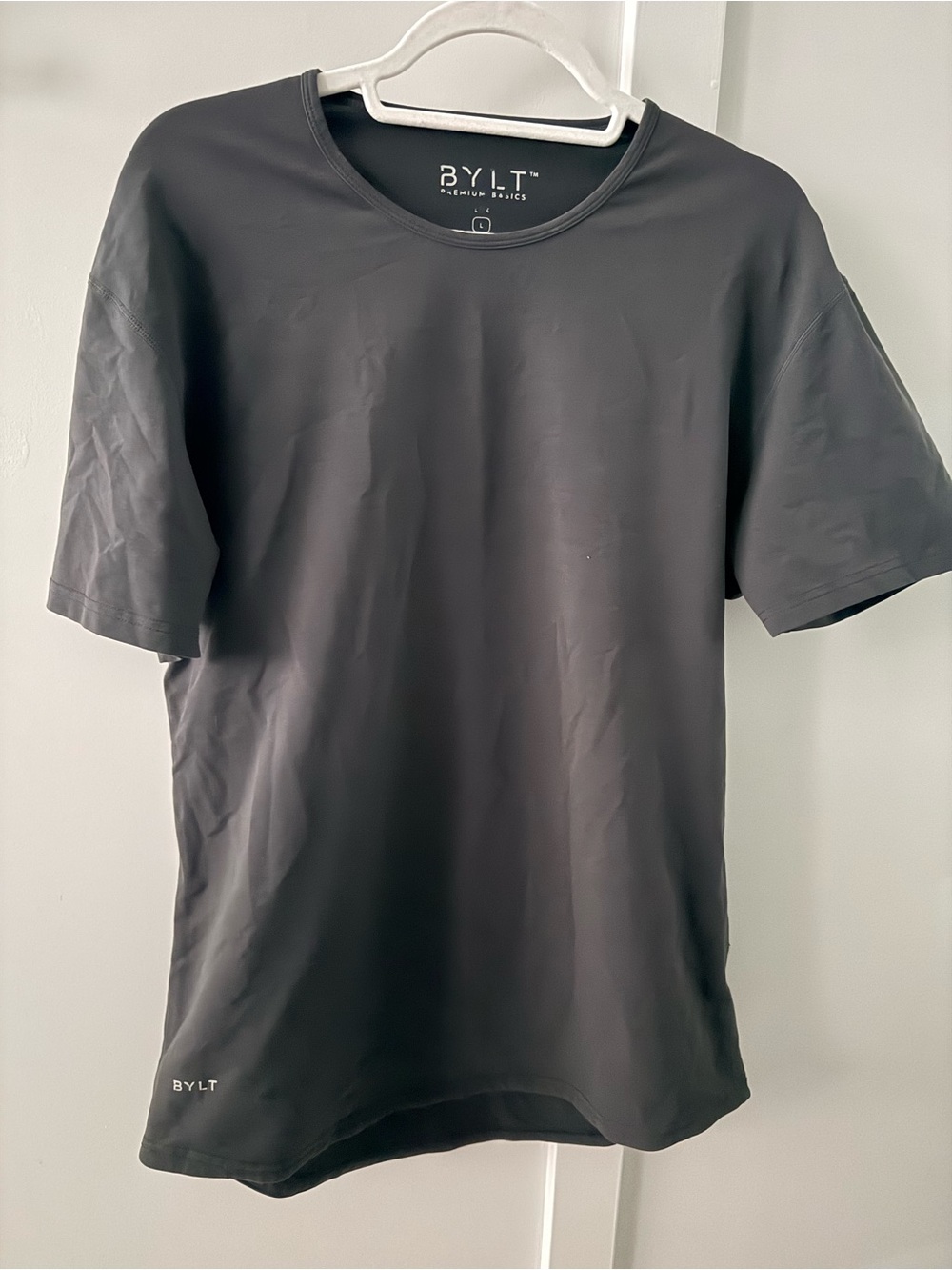 BYLT Basics Black Short Sleeve Crewneck T-Shirt